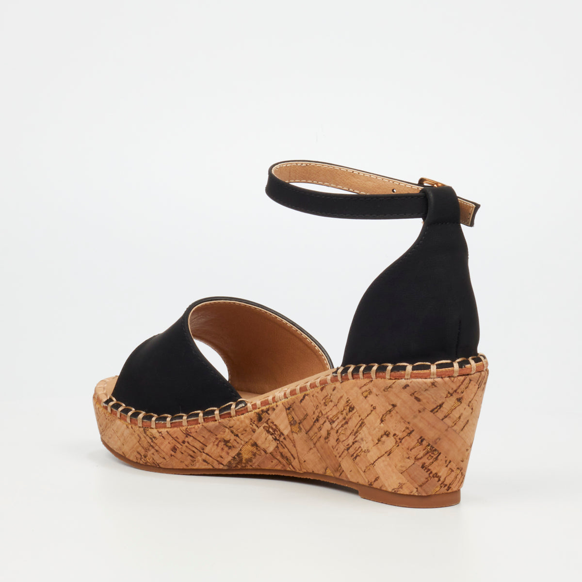Miss Black Jayda 5 Wedge - Black footwear Miss Black