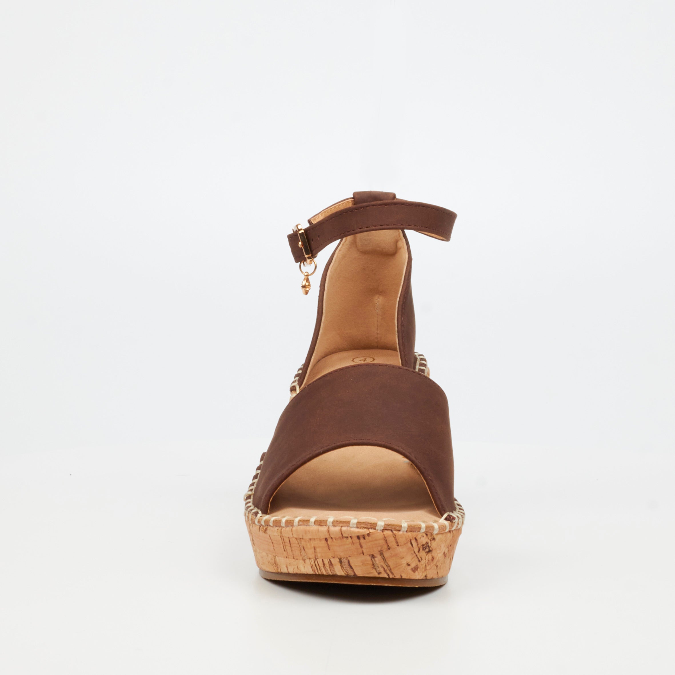 Miss Black Jayda 5 Wedge - Chocolate footwear Miss Black