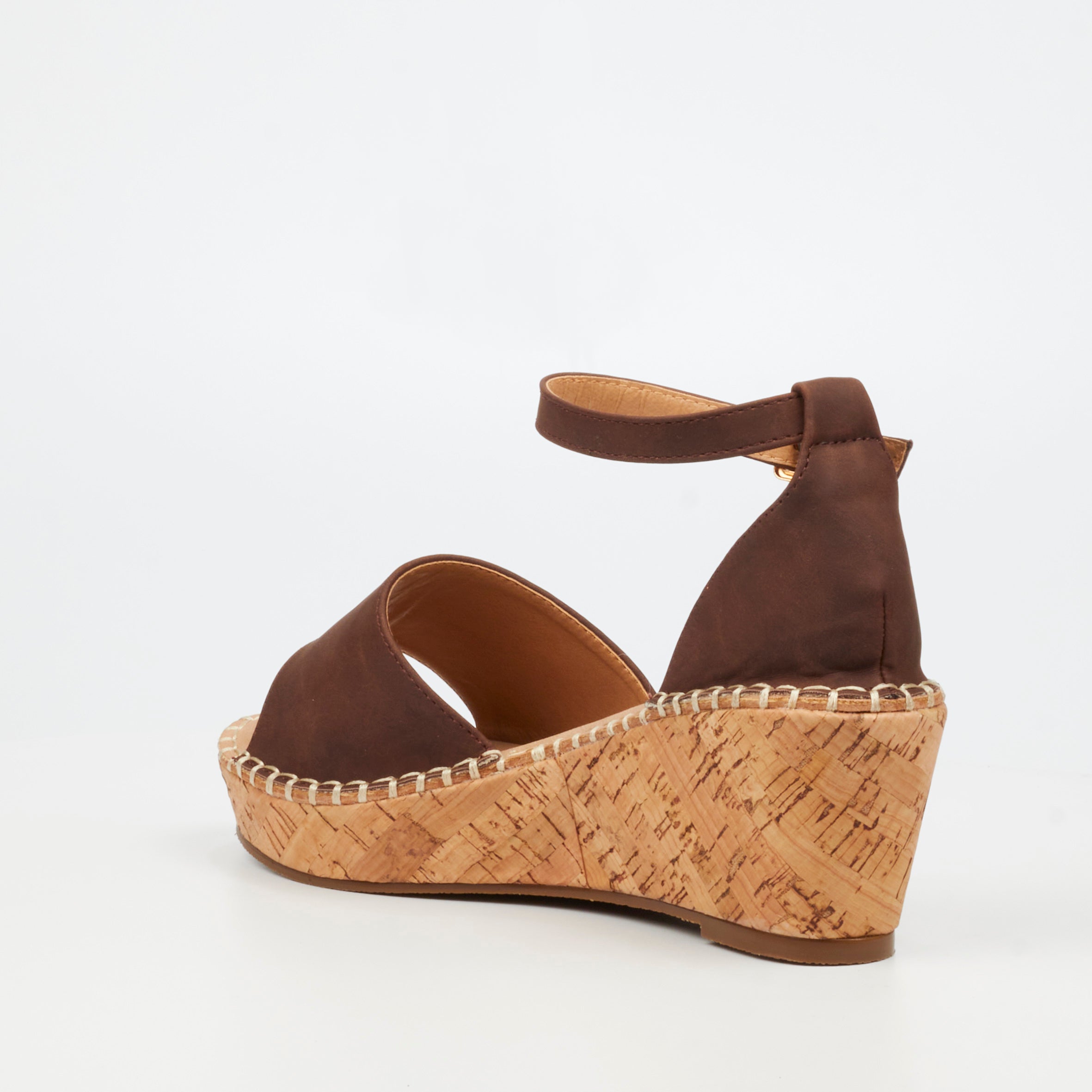 Miss Black Jayda 5 Wedge - Chocolate footwear Miss Black