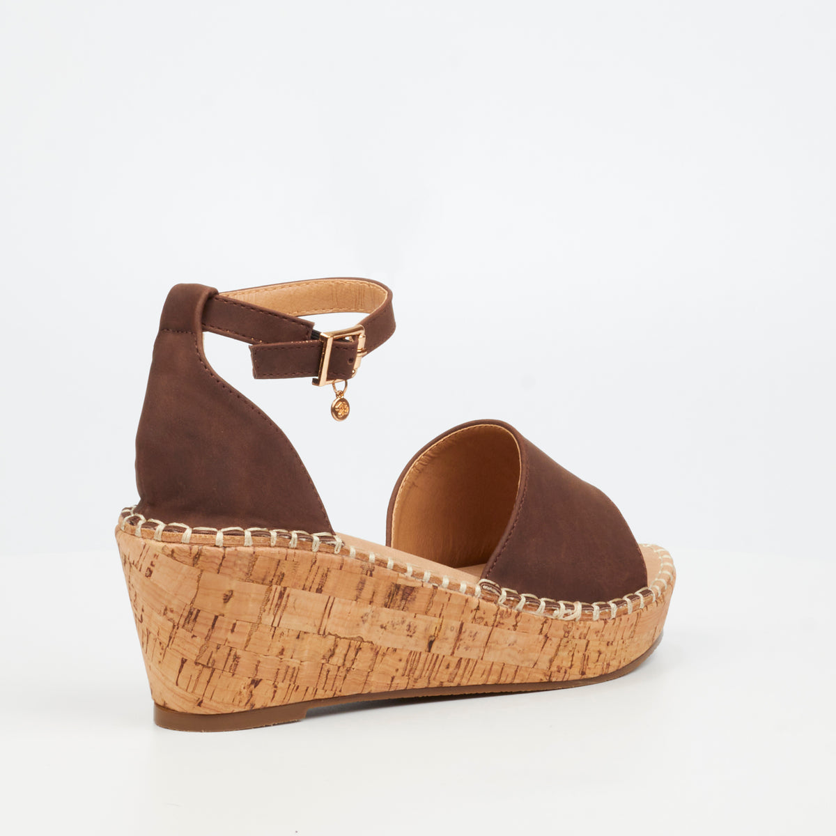 Miss Black Jayda 5 Wedge - Chocolate footwear Miss Black