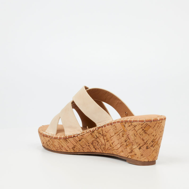 Miss Black Jayda 7 Wedge - Nude footwear Miss Black   