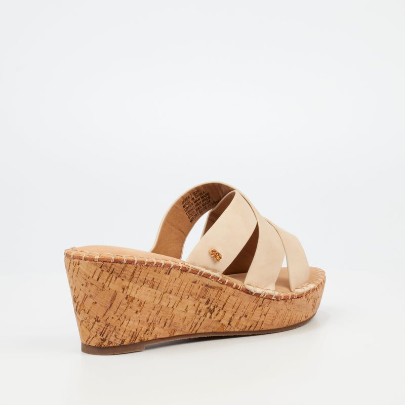 Miss Black Jayda 7 Wedge - Nude footwear Miss Black   