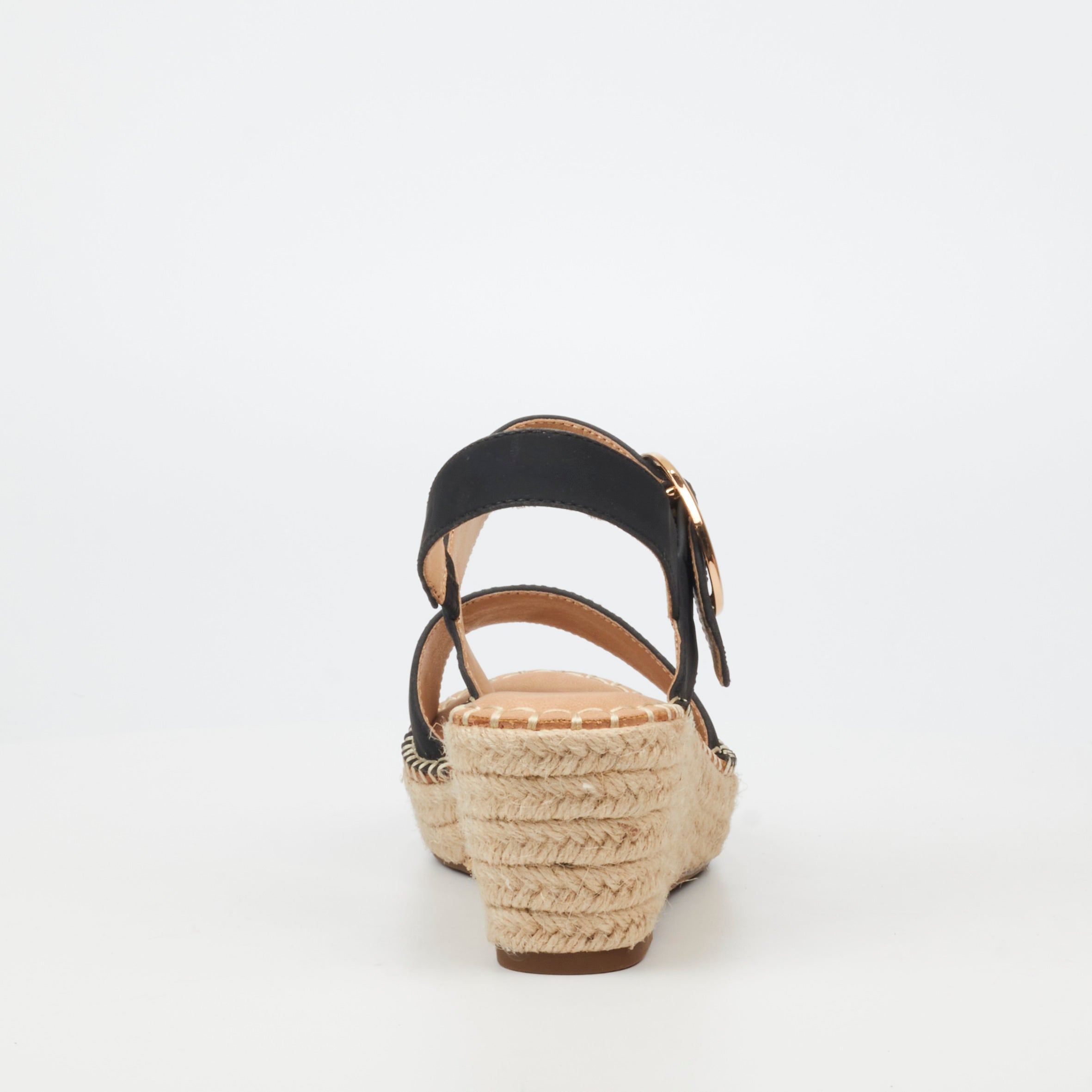 Miss Black Jayda 9 Wedge - Black footwear Miss Black