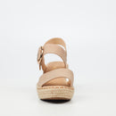 Miss Black Jayda 9 Wedge - Nude footwear Miss Black