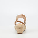 Miss Black Jayda 9 Wedge - Nude footwear Miss Black