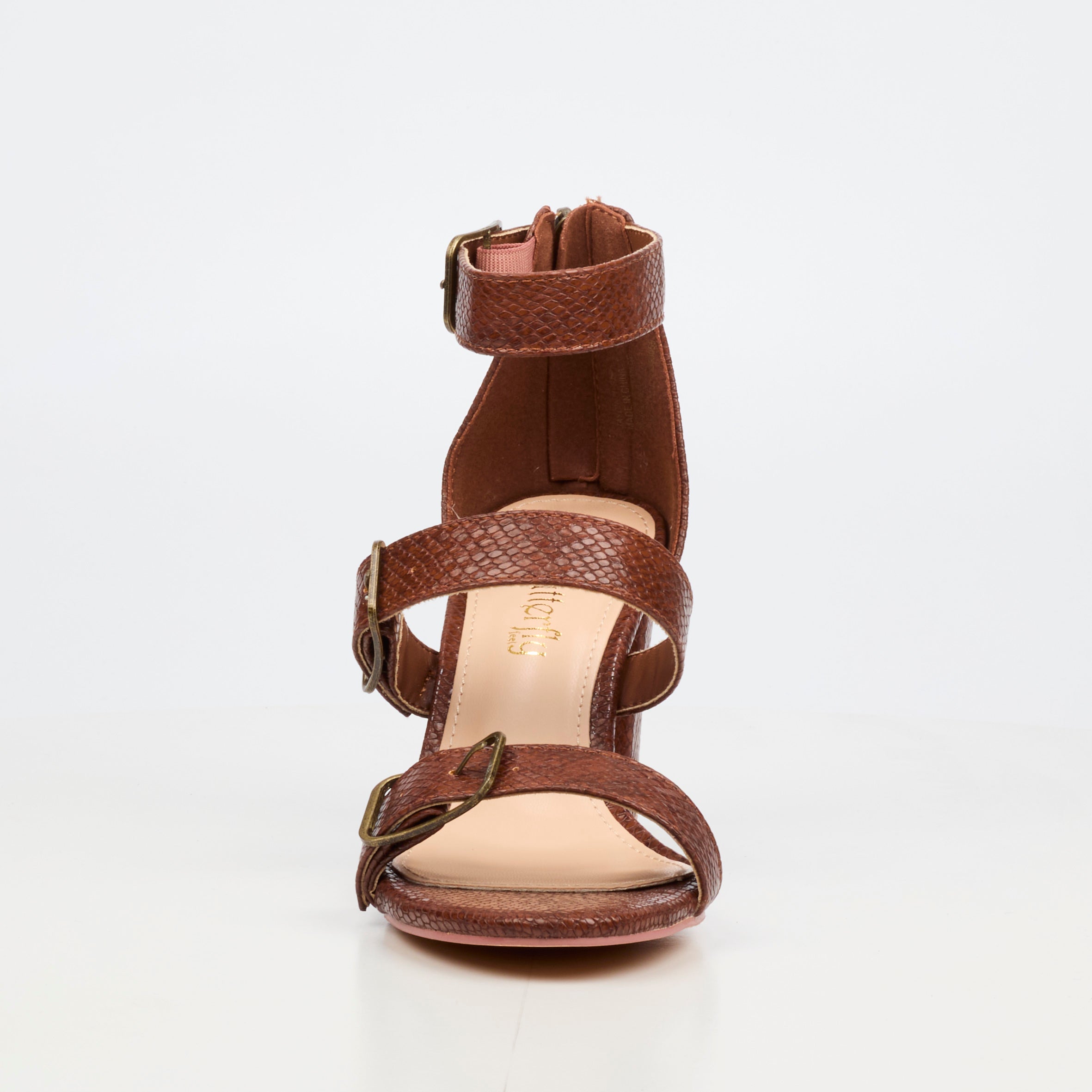 Butterfly Feet Jaydin 1 Heel - Chocolate footwear Butterfly Feet