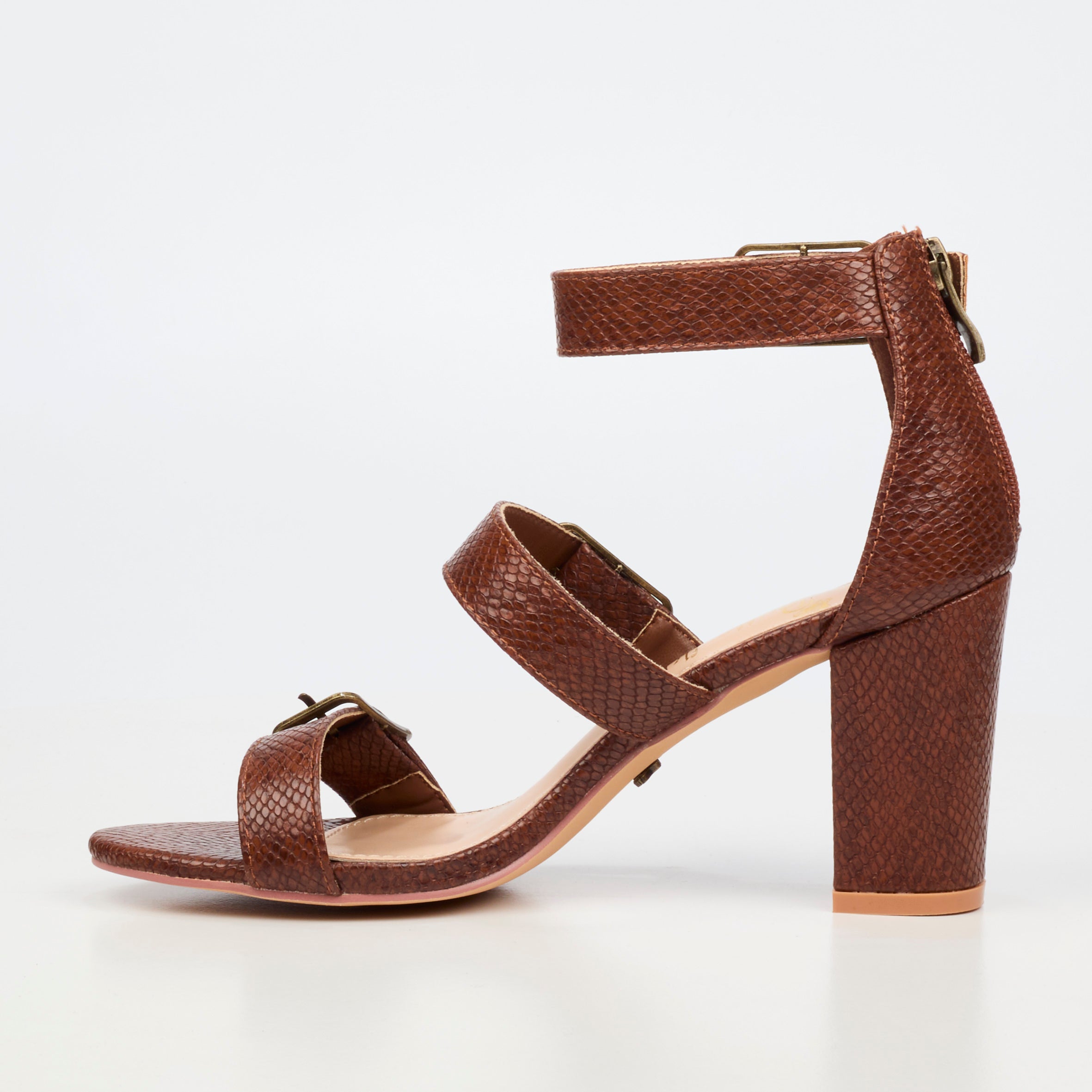 Butterfly Feet Jaydin 1 Heel - Chocolate footwear Butterfly Feet
