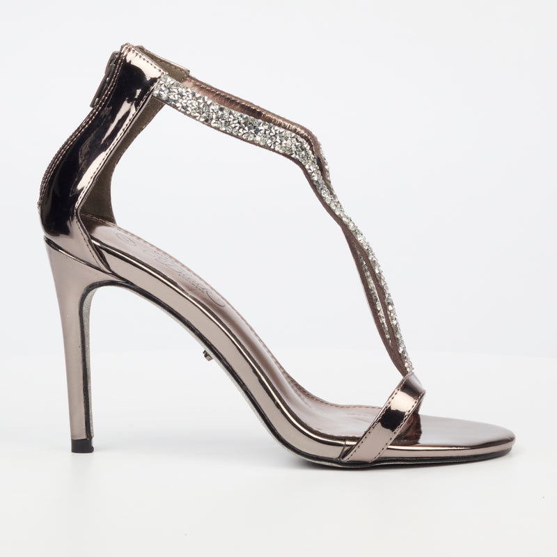 Miss Black Jazz 18 Heel - Pewter footwear Miss Black   