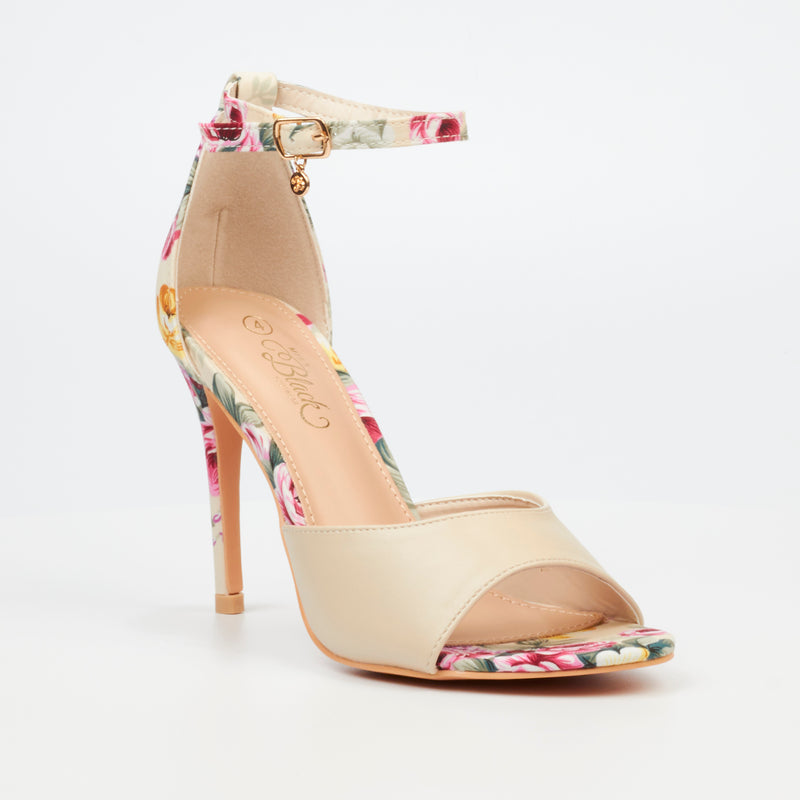 Miss Black Jazz 25 Heel - Nude footwear Miss Black   