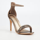 Miss Black Jazz 28 Heel - Bronze footwear Miss Black