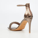 Miss Black Jazz 28 Heel - Bronze footwear Miss Black