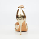 MIss Black Jazz 33 Heel - Gold footwear Miss Black