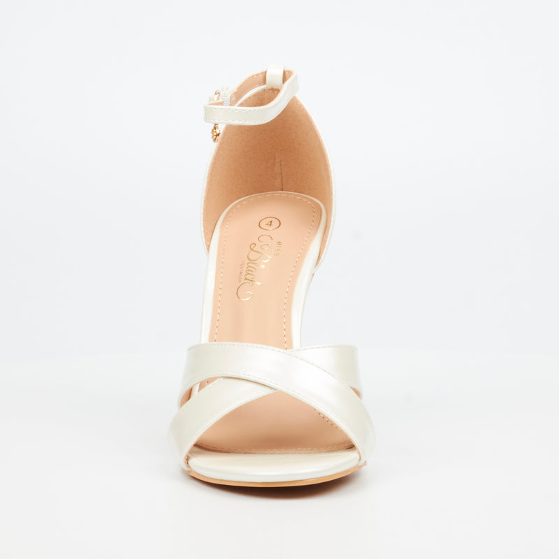 Miss Black Jazz 33 Heel - White footwear Miss Black