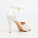 Miss Black Jazz 33 Heel - White footwear Miss Black