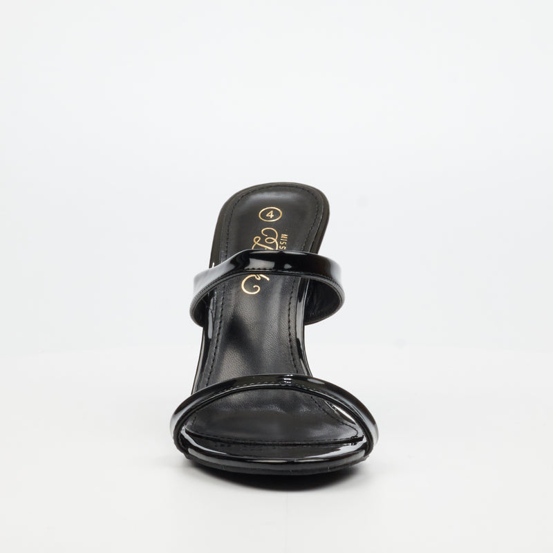 Miss Black Jazz 38 Heel - Black footwear Miss Black
