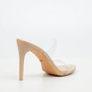 Miss Black Jazz 38 Heel - Nude footwear Miss Black