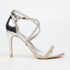 Miss Black Jazz 44 Heel - Silver footwear Miss Black