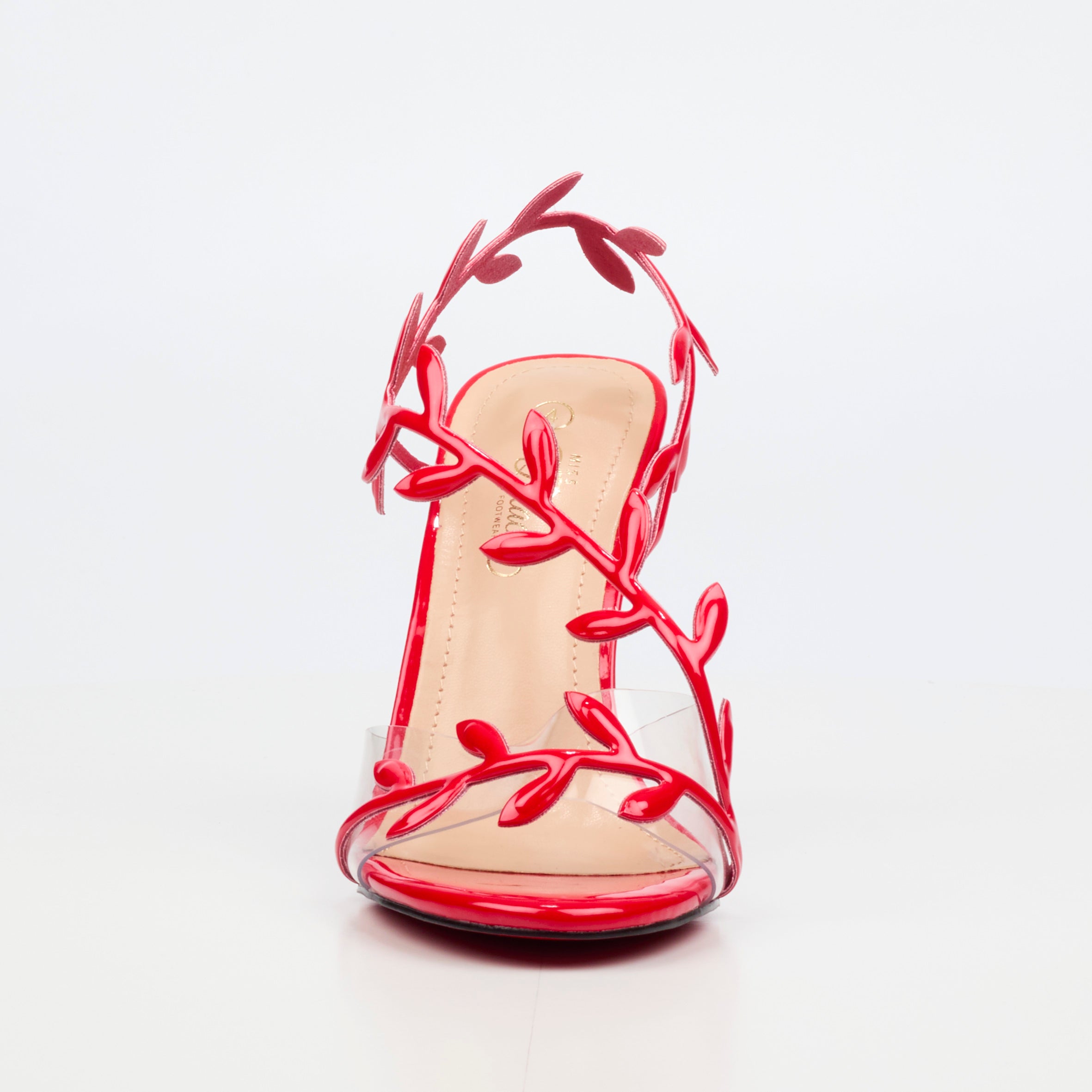 Miss Black Jazz 47 Heel - Red