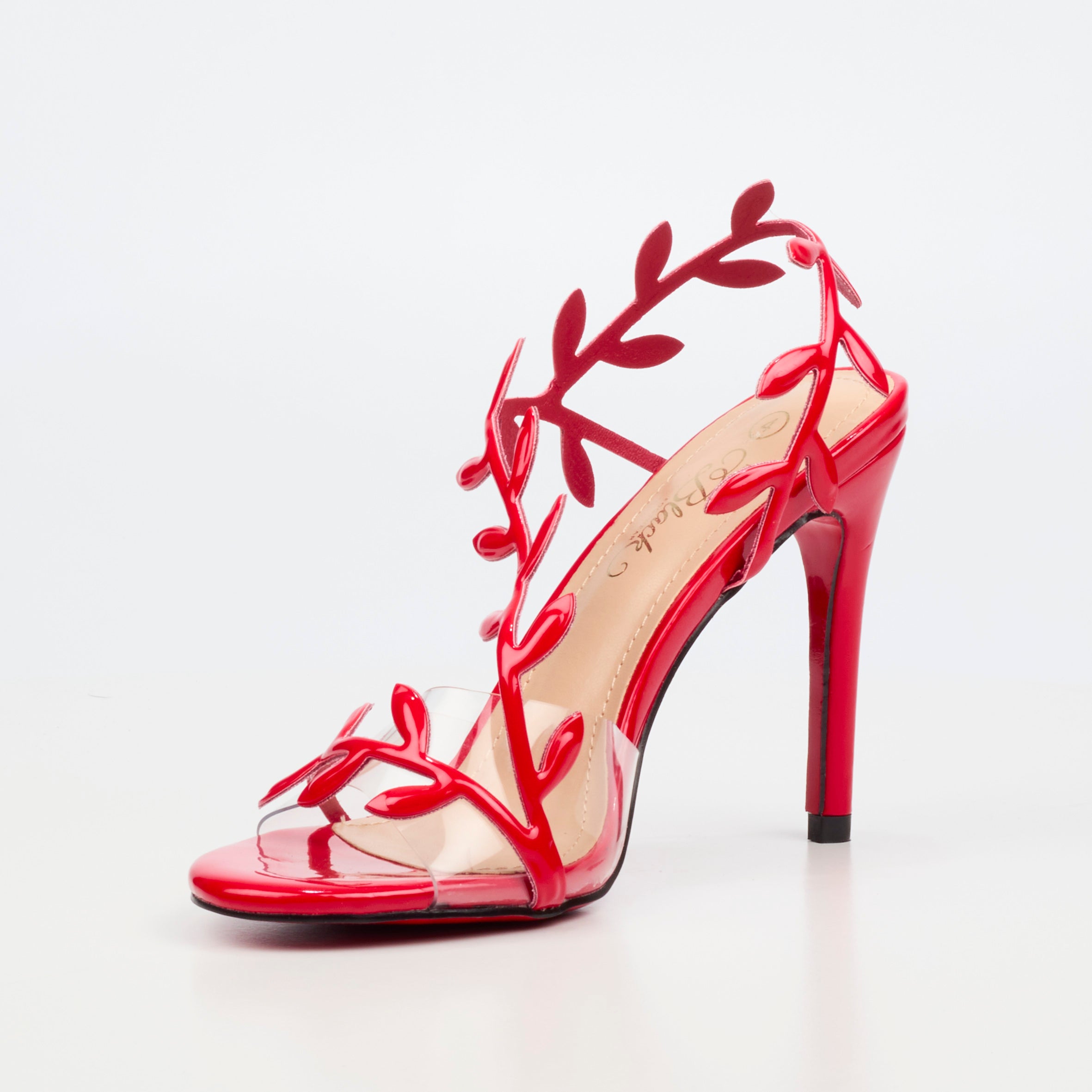 Miss Black Jazz 47 Heel - Red