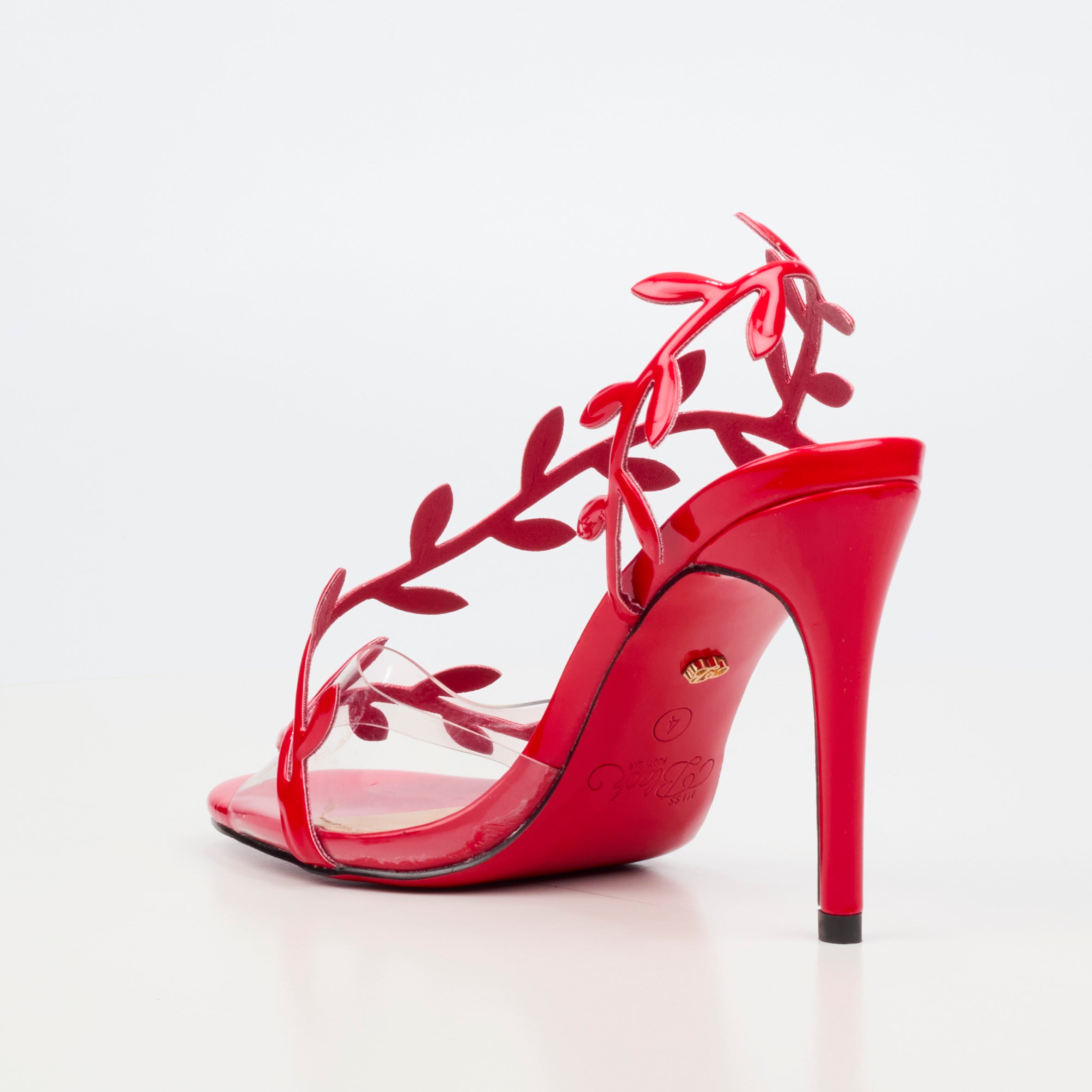 Miss Black Jazz 47 Heel - Red