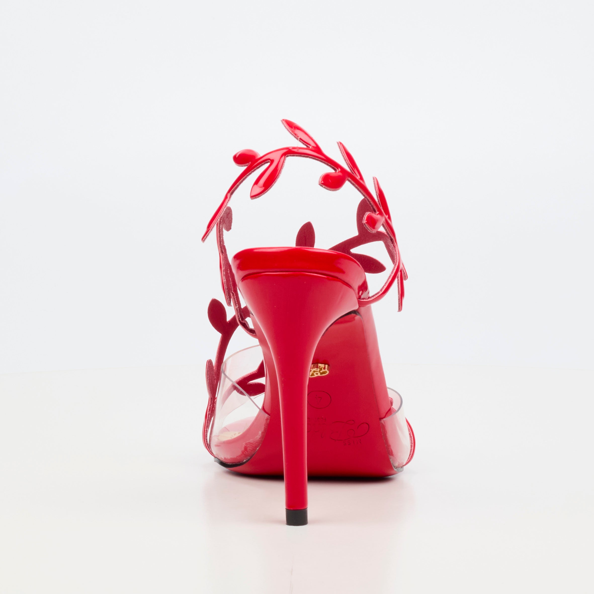 Miss Black Jazz 47 Heel - Red