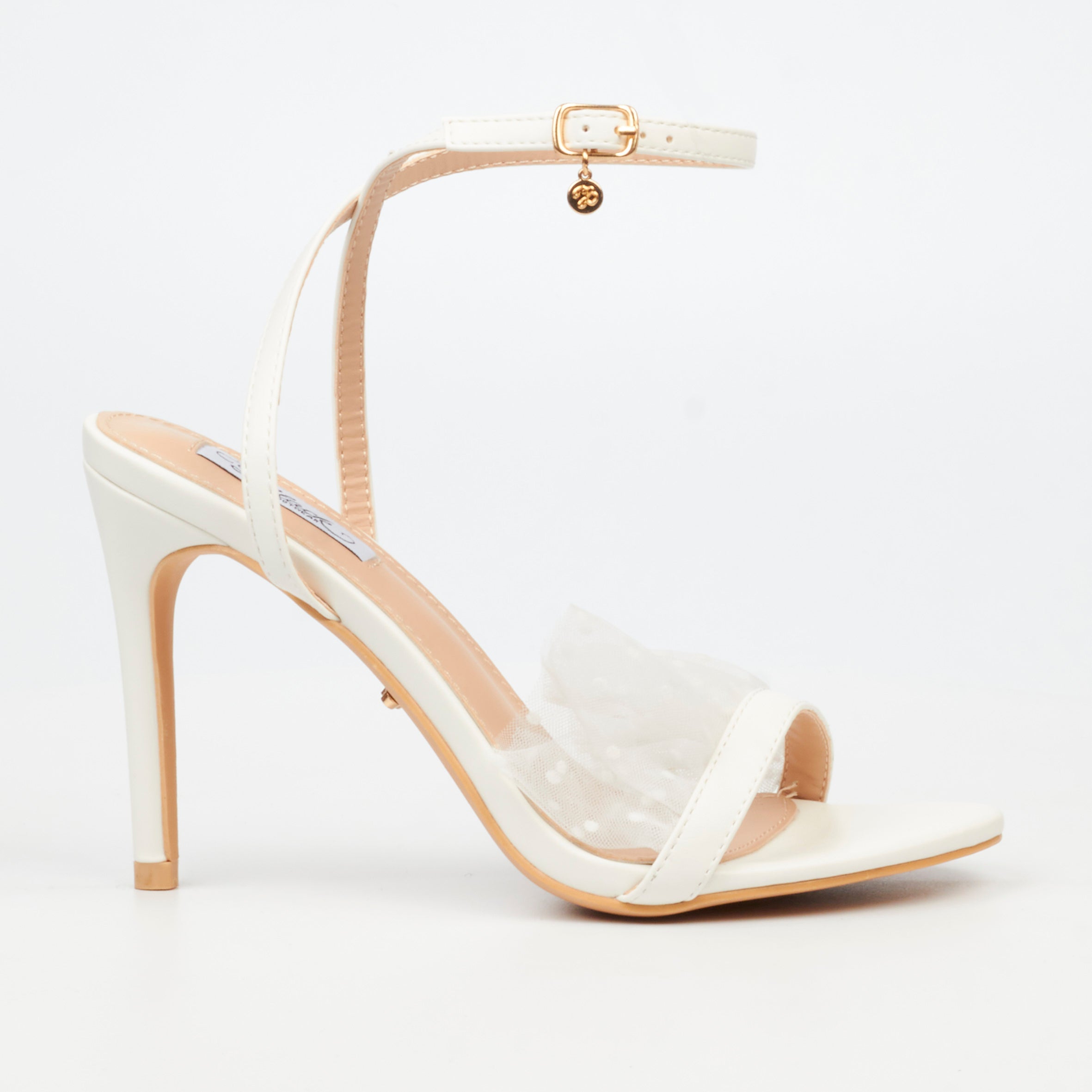 Miss Black Jazz 49 Heel - White footwear Miss Black