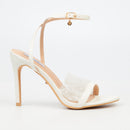 Miss Black Jazz 49 Heel - White