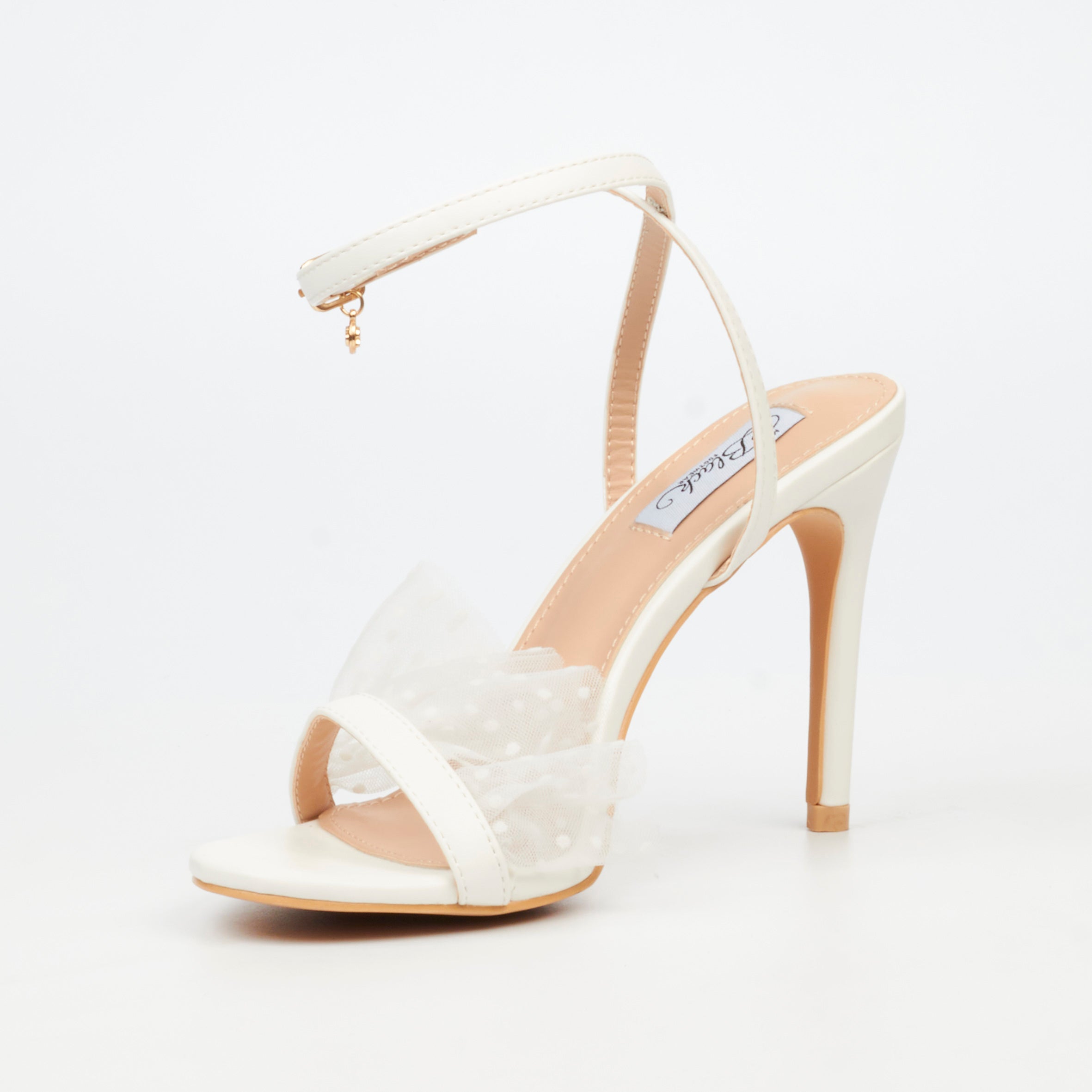 Miss Black Jazz 49 Heel - White footwear Miss Black