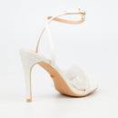 Miss Black Jazz 49 Heel - White