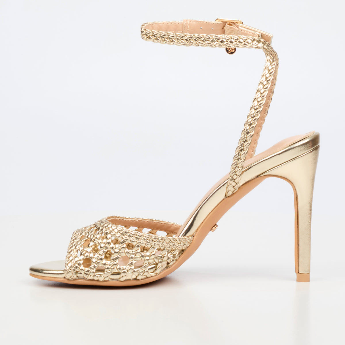 Miss Black Jazz 52 High Heels - Gold
