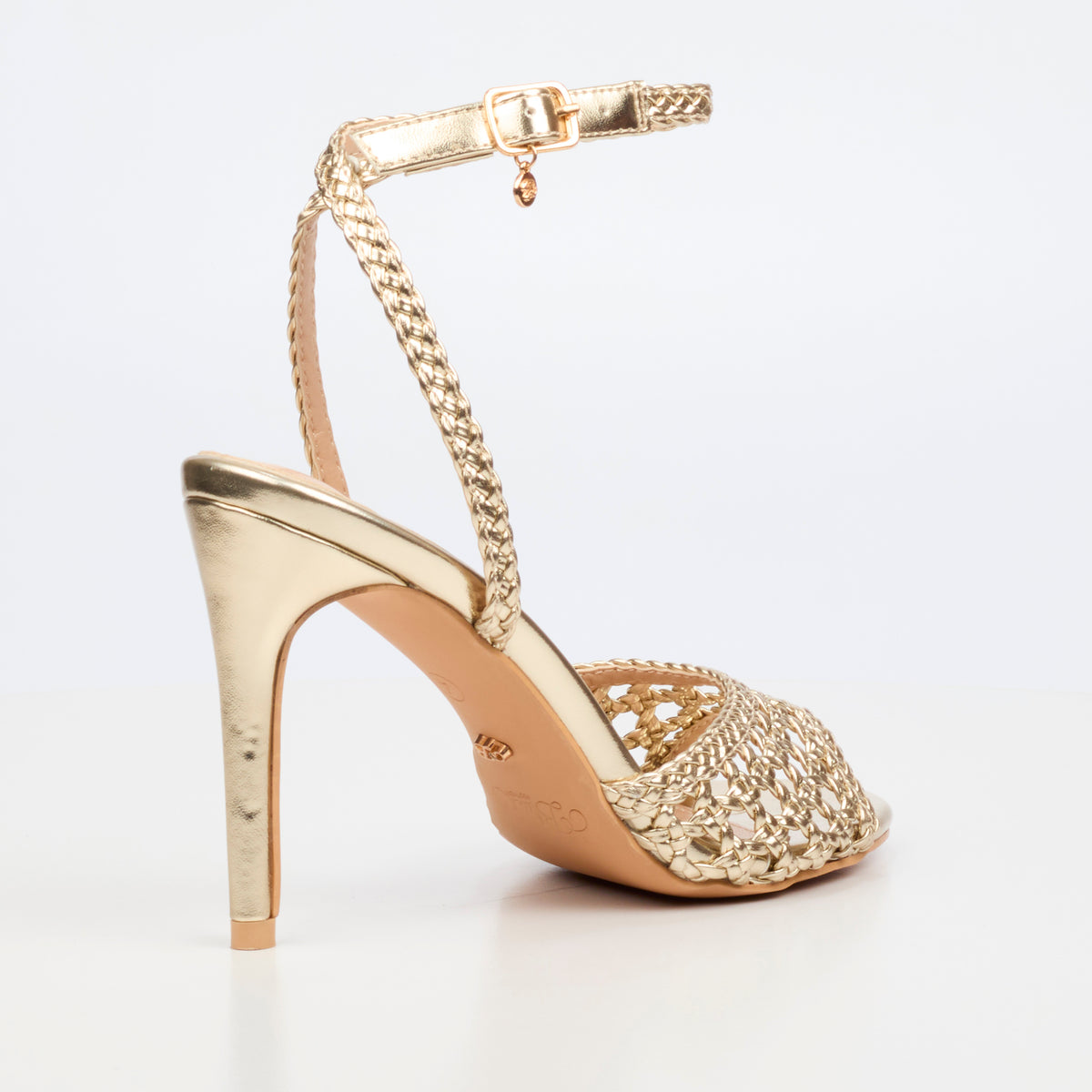 Miss Black Jazz 52 High Heels - Gold