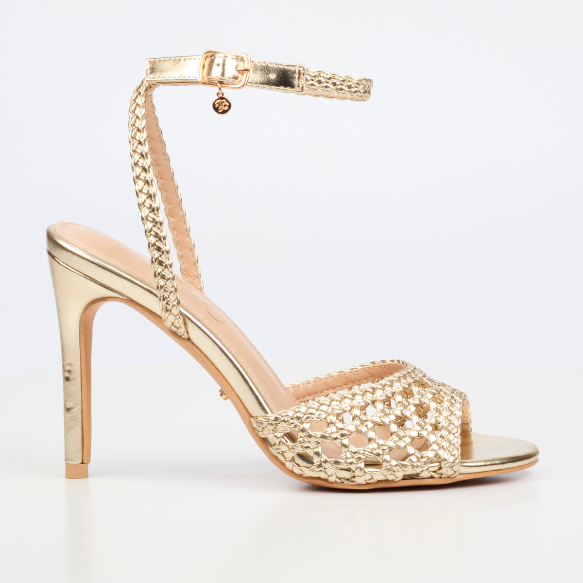 Miss Black Jazz 52 High Heels - Gold