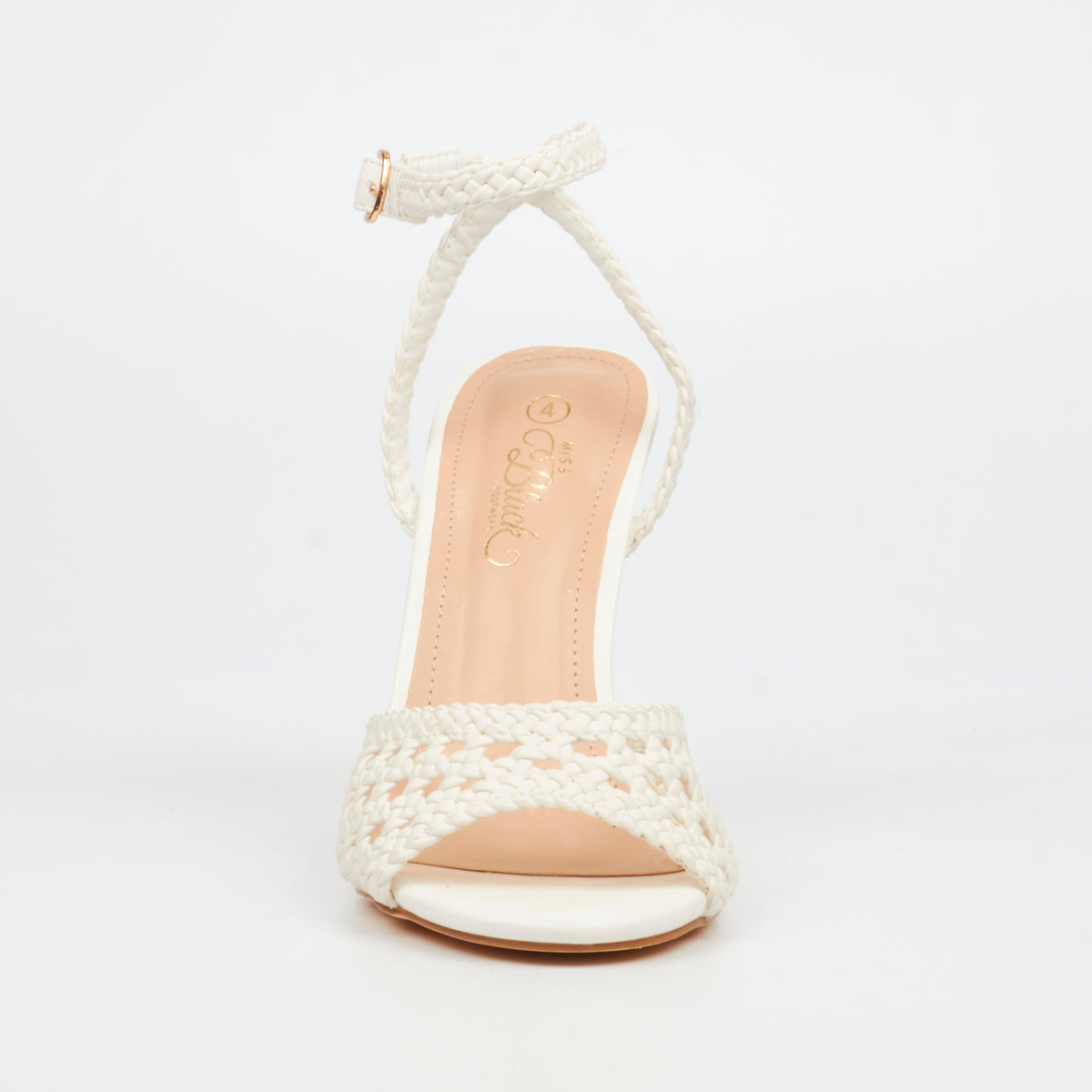 Miss Black Jazz 52 High Heels - White