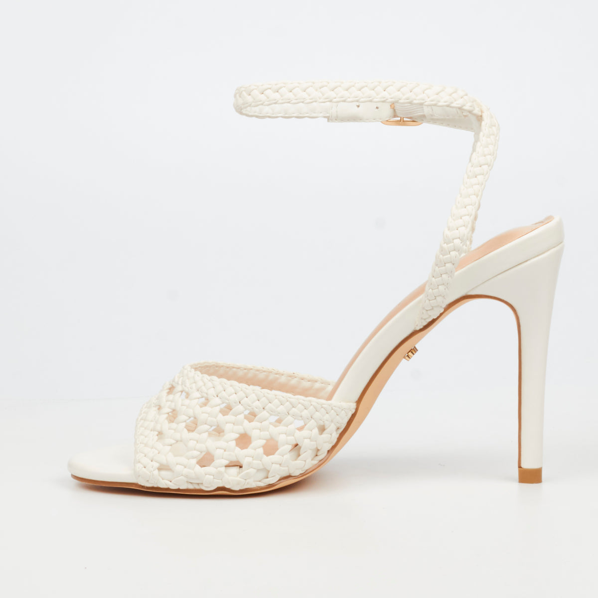 Miss Black Jazz 52 High Heels - White