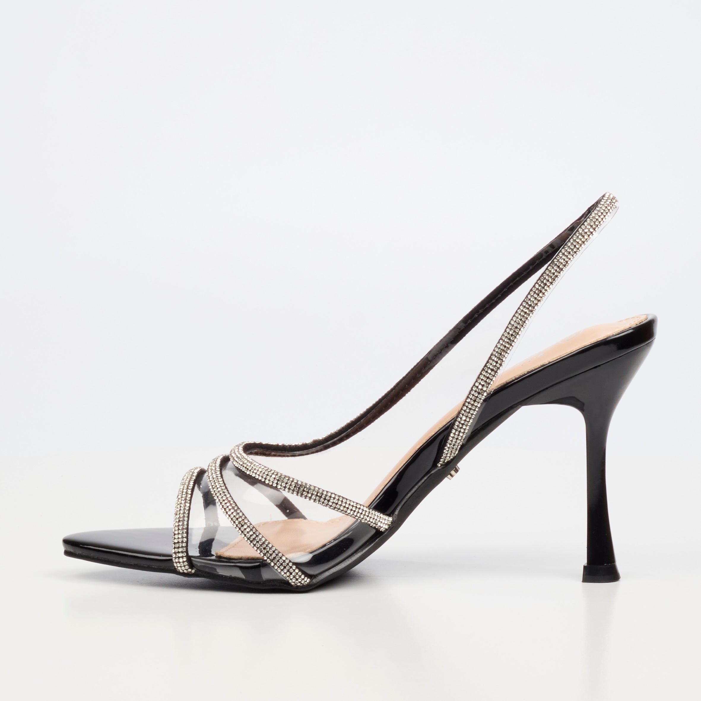 Miss Black Jillaine 1 Heel - Black footwear Miss Black