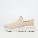 Heart & Sole Jiya 1 Sneaker - Beige footwear Heart & Sole