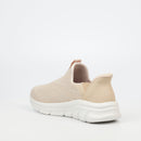 Heart & Sole Jiya 1 Sneaker - Beige footwear Heart & Sole