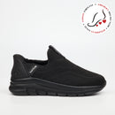 Heart & Sole Jiya 1 Sneaker - Black footwear Heart & Sole