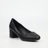 Butterfly Classics Joan 1 Faux Leather Low Courts - Black footwear Butterfly Classics
