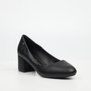 Butterfly Classics Joan 1 Faux Leather Low Courts - Black footwear Butterfly Classics