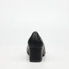 Butterfly Classics Joan 1 Faux Leather Low Courts - Black footwear Butterfly Classics
