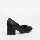 Butterfly Classics Joan 1 Faux Leather Low Courts - Black footwear Butterfly Classics