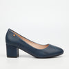 Butterfly Classics Joan 1 Faux Leather Low Courts - Navy footwear Butterfly Classics
