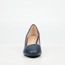 Butterfly Classics Joan 1 Faux Leather Low Courts - Navy footwear Butterfly Classics