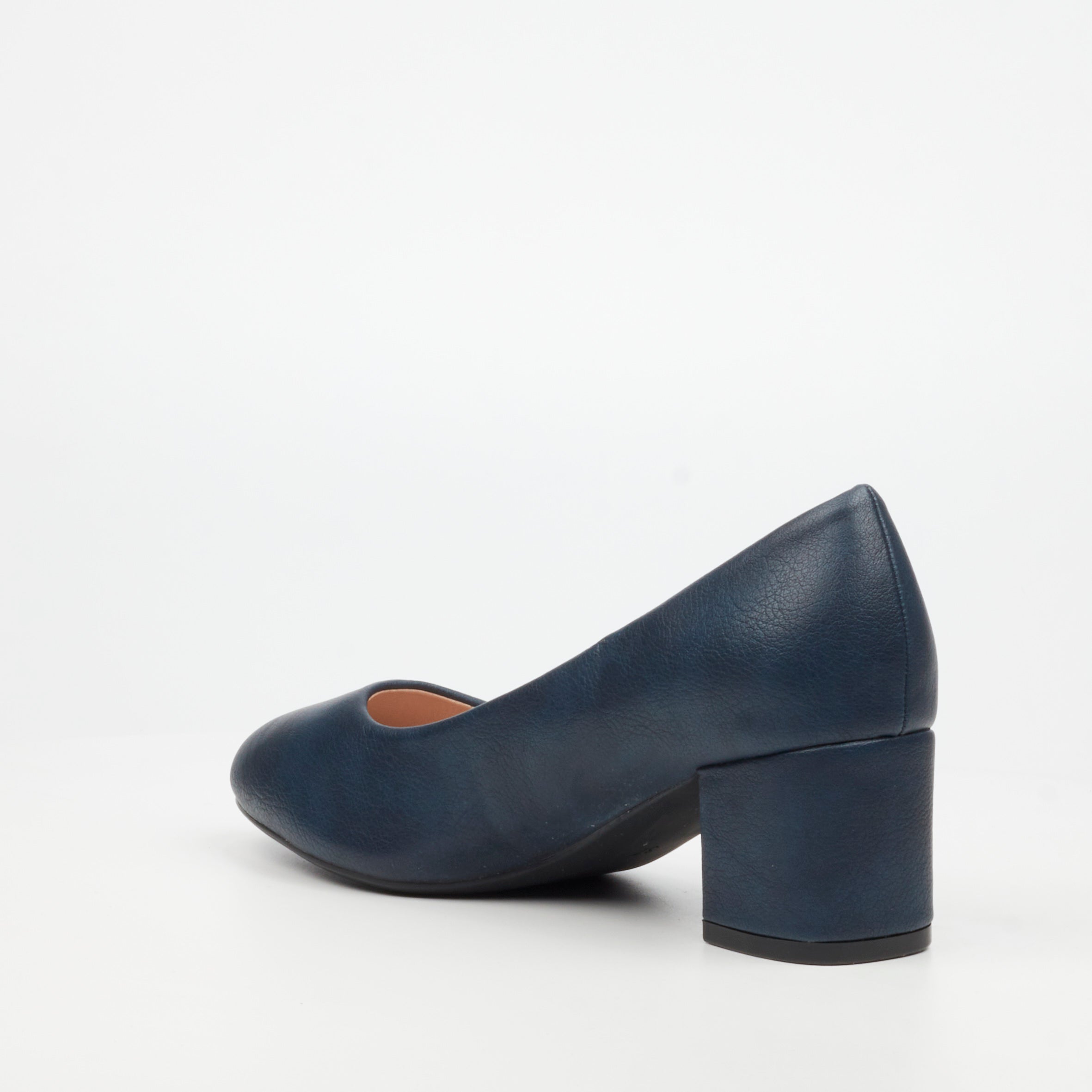 Butterfly Classics Joan 1 Faux Leather Low Courts - Navy footwear Butterfly Classics