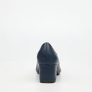 Butterfly Classics Joan 1 Faux Leather Low Courts - Navy footwear Butterfly Classics