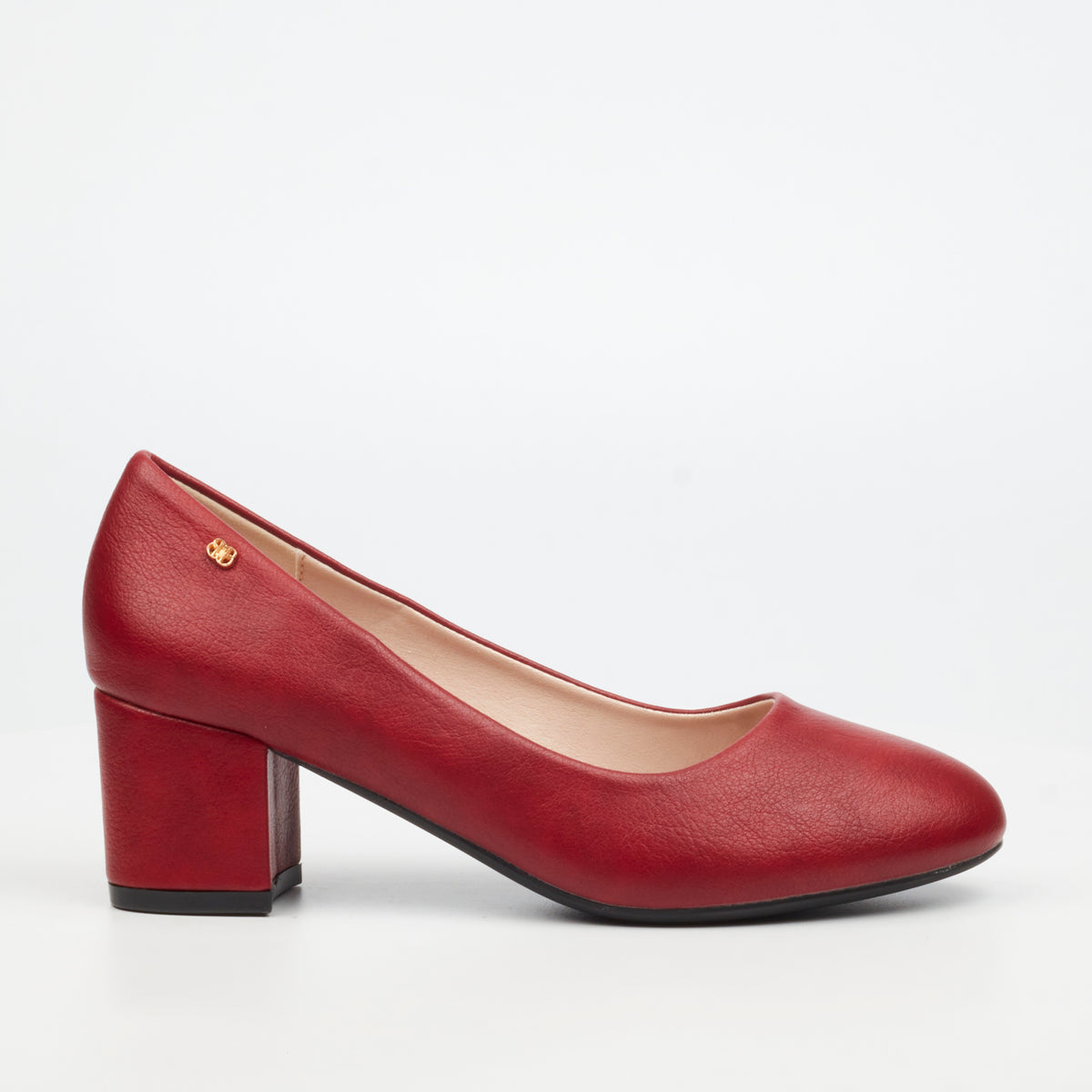 Butterfly Classics Joan 1 Faux Leather Low Courts - Red footwear Butterfly Classics