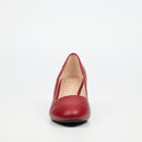 Butterfly Classics Joan 1 Faux Leather Low Courts - Red footwear Butterfly Classics