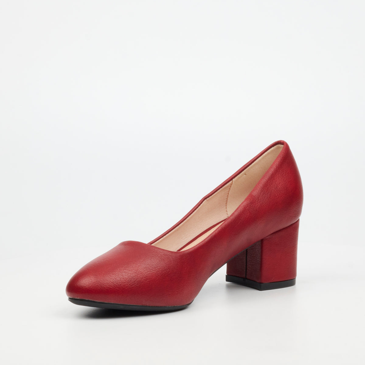 Butterfly Classics Joan 1 Faux Leather Low Courts - Red footwear Butterfly Classics