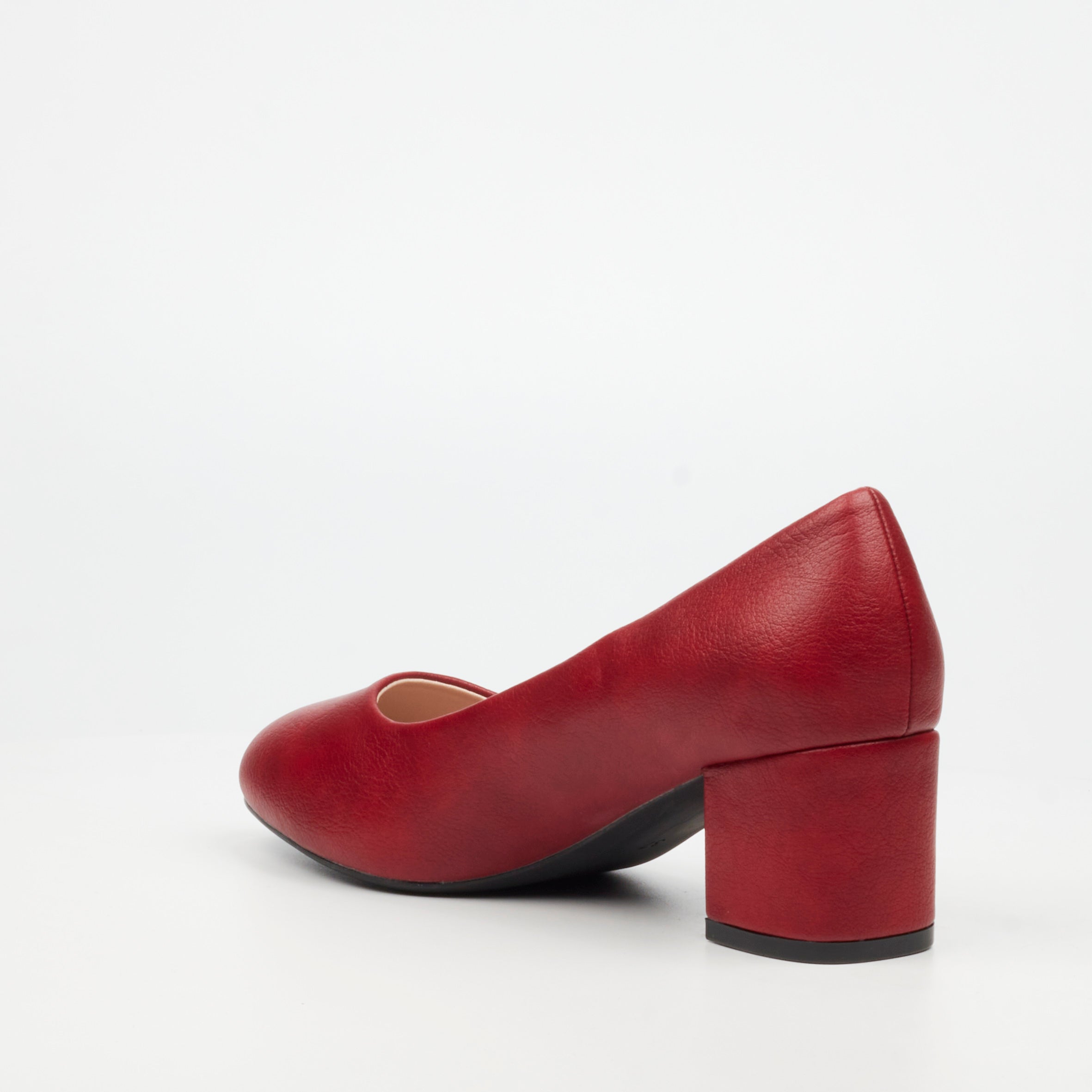 Butterfly Classics Joan 1 Faux Leather Low Courts - Red footwear Butterfly Classics